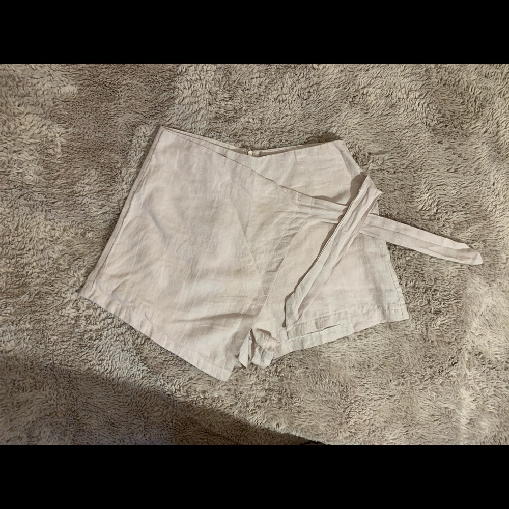 Beige Skort